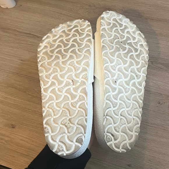 Birkenstock White Barbados Eva Sandals - Picture 6 of 7